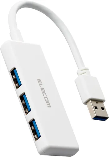 Vista 14 de Elecom U3H-H030BK Concentrador USB, USB 3.0, alimentación de autobús, 3 puertos, negro