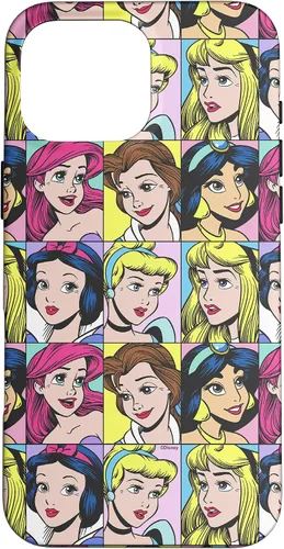 Vista 19 de Funda para iPhone 16 Disney Princesses Pop Art Princess Retratos