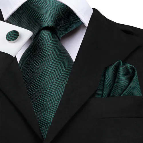 Vista 30 de Dubulle Corbata tejida de cachemira para hombre y gemelos de pañuelo para hombre, conjunto de gemelos para boda formal y negocios
