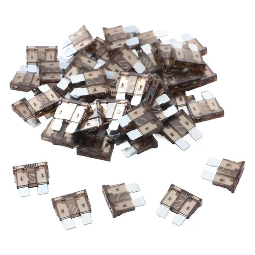 Vista 8 de Paquete de 100 fusibles auto 2 AMP ATC/ATO estándar regular de hoja de fusible 2A para coche, camión, barco, marina, RV