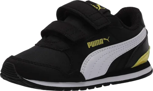 Vista 9 de Puma Tenis unisex ST Runner con velcro para niños Negro (black/Dark Shadow)
