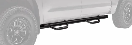 Vista 2 de N-Fab D0284RC-TX Estribo de seguridad rueda a rueda acabado negro con textura se adapta a Dodge Ram 1500/2500 / 3500 de cabina regular de 8