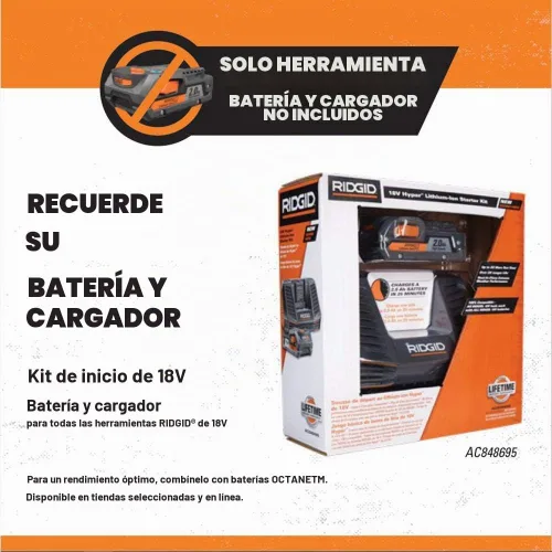Vista 7 de Lijadora inalámbrica OCTANE de 18 voltios sin escobillas de 3 velocidades