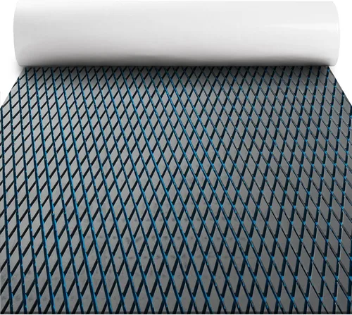Vista 17 de FOCEAN Boat Flooring - EVA Foam Sea Boat Decking Small Diamond Marine Deck Mats for Bass Boats Pontoon Boats Jon Boats RV Yacht Kayak Floor