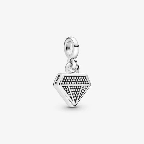 Vista 2 de Colgante de plata de ley 925 diseño de Mi brillante diamante 798368CZ