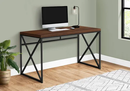 Vista 7 de Monarch Specialties, Madera, Blanco Blanco brillante/metal cromado