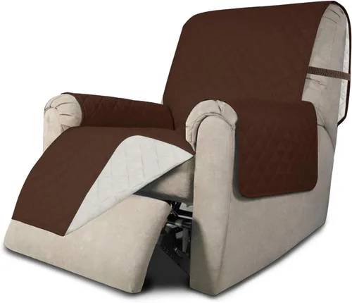 Vista 276 de Easy-Going - Funda reversible para sofá, resistente al agua, con varillas de espuma y correas elásticas, protector de muebles para mascotas y perros
