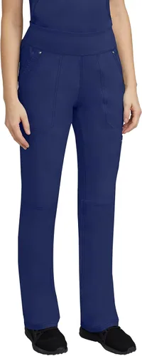 Vista 4 de Healing Hands Purple Label - Pantalón Tori para mujer - Cinco bolsillos pantalón tipo Cargo uniforme de hospital