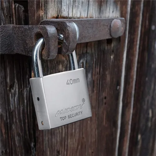 Vista 6 de 1.575 in Heavy Duty Lock Warehouse Candado con llave impermeable Candado de alta seguridad con 4 llaves