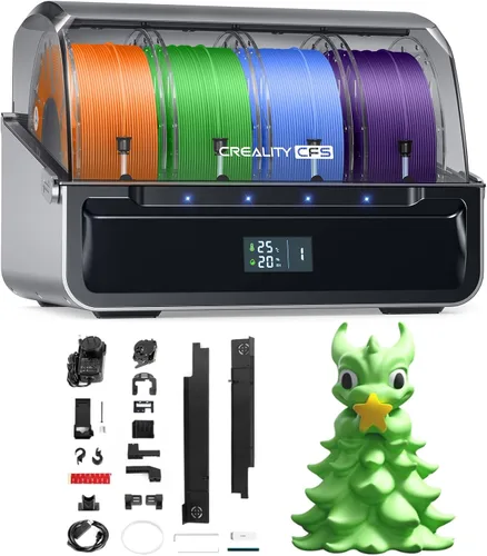 Vista 14 de Creality - Filamento Hyper ABS oficial para K1/K1 Max/K1C, de 1/16 pulgadas, apto para mayoría de impresoras 3D de alta velocidad, práctico