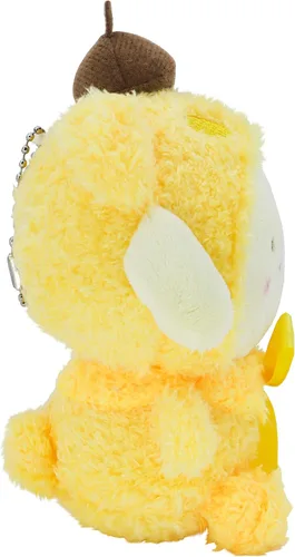 Vista 2 de Bonito llavero de peluche de dibujos animados de 4.5 pulgadas, colgante de animal de peluche kawaii, adecuado para mochilas, bolsas y automóviles