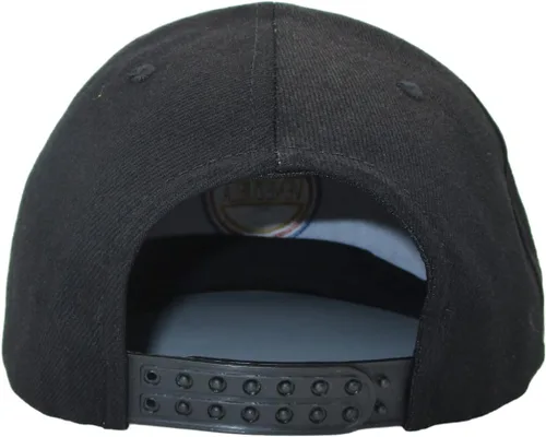 Vista 4 de Gorra guatemalteca basseball Negra Negro, Negro