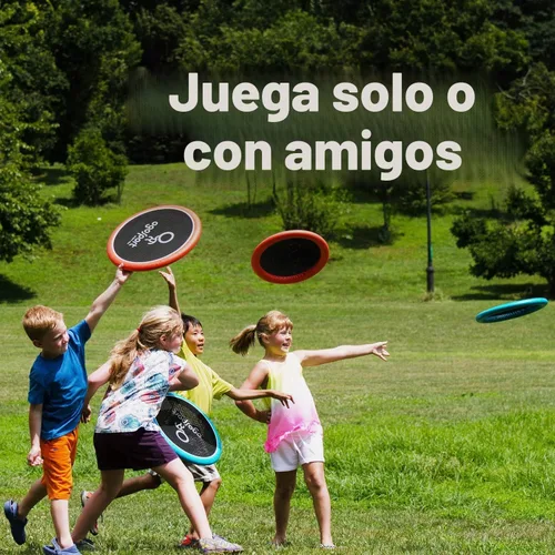 Vista 7 de Set de discos para jugar OgoSport Mezo , L, Azul y anaranjado