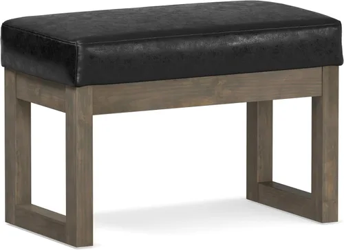 Vista 22 de SIMPLIHOME Milltown - Reposapiés rectangular (26.0 in de ancho) contemporáneo