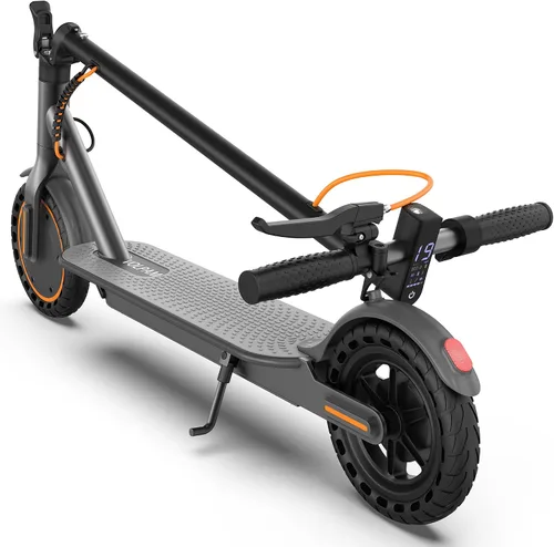 Vista 12 de Electric Scooter, 350W/500W Motor, 21/28/40 Miles Long Range, 19 MPH Max Speed, 8.5" Solid Tire, Lightweight EScooter with Dual Brakes & Lights, APP
