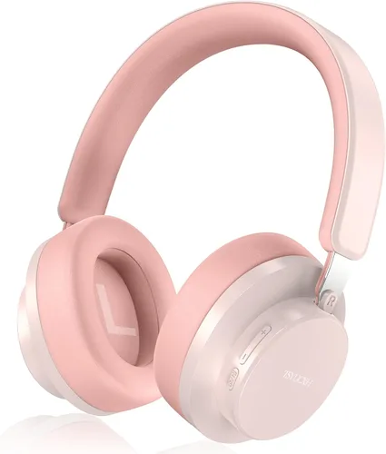 Vista 11 de Auriculares con Cancelación de Ruido Inalámbricos Bluetooth, Auriculares Bluetooth Sobre la Oreja con Micrófono, Auriculares Inalámbricos
