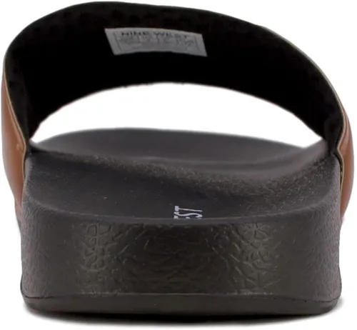 Vista 3 de NINE WEST Mens Slide Sandals - Comfort Dress Slide Sandals for Men - Tiago