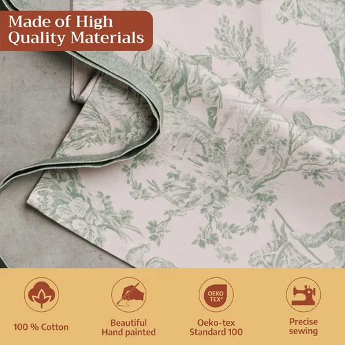 Vista 707 de Maison d' Hermine Delantales para mujer con bolsillo, 100% algodón (27.50 x 31.50 pulgadas)