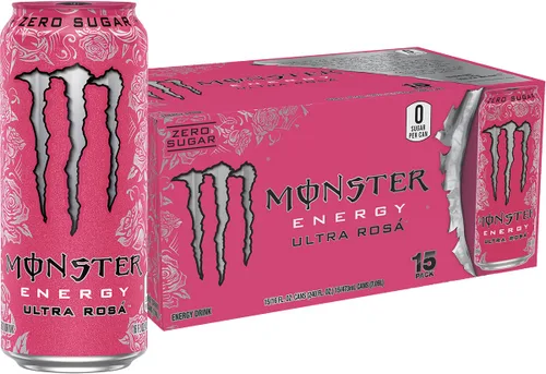 Vista 19 de Monster Energy Ultra Strawberry Dreams, bebida energética sin azúcar