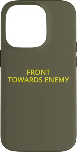 Vista 17 de Military M18A1 Claymore Mine Front Towards Enemy - Carcasa para iPhone 17