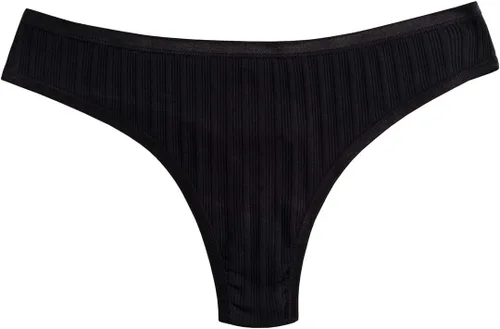 Vista 4 de KNITLORD Paquete de 6 tangas de algodón transpirable para mujer, bikini hipster