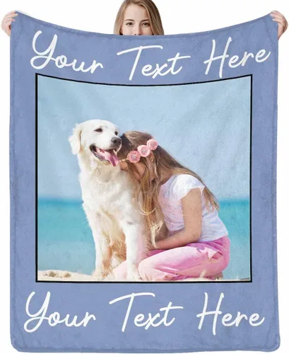 Vista 15 de Manta personalizada con cara de gato y nombre de forro polar suave, divertida manta de fotos de varios tamaños, mantas personalizadas para sofá