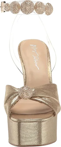 Vista 2 de Betsey Johnson Sandalia de tacón Mason para mujer