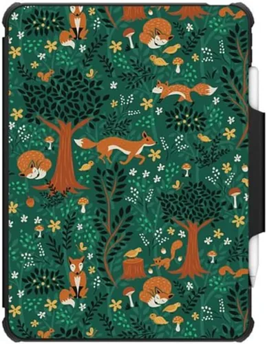 Vista 5 de CASETiFY Estuche de impacto para iPad Pro 12.9" (3ª/4ª/5ª/6ª generación) - Libro de composición Brachio - Negro transparente