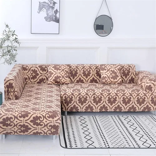 Vista 17 de MIPOPS Funda para sofá, funda impermeable para sofá con cojines de 1/2/3/4, fundas protectoras de muebles de jacquard para mascotas, niños, perros