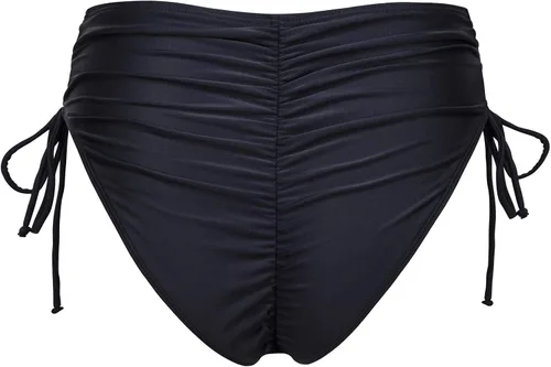 Vista 3 de Bragas de bikini de talle alto para mujer, estilo retro, corte alto, con cordones