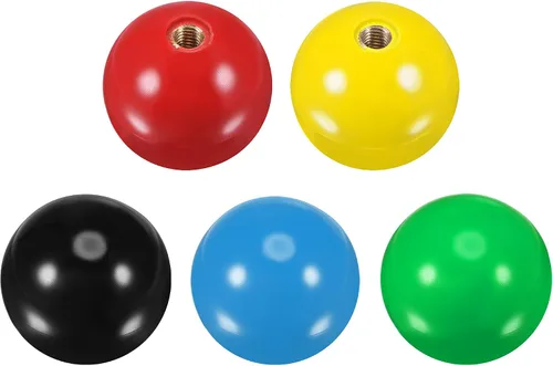 Vista 5 de MECCANIXITY Joystick Mango Top Ball Head M6 RojoVerdeNegroAmarilloAzul Fácil de Instalar para Arcade Game Part