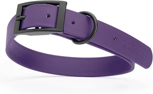Vista 66 de Dogline Biothane - Collar impermeable para perro con hebilla de liberación rápida, resistente cincha de nailon recubierta con resistente y a prueba