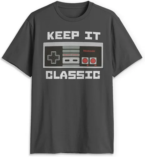 Vista 9 de Nintendo Camiseta Keep It Classic para hombre Athletic Heather