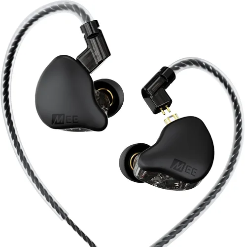 Vista 8 de MEE audio CORE 2 Auriculares híbridos con cable con monitor intrauditivo de Negro