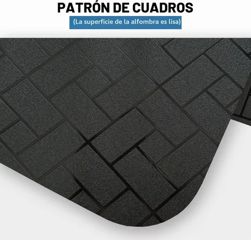 Vista 6 de Tapete para silla de oficina para suelo duro, tapete para silla de computadora de 48 x 36 pulgadas, protector de suelo de escritorio multiusos