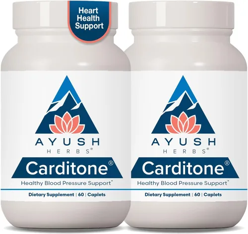 Vista 8 de Carditone, 60 cápsulas Ayush Herbs, 891501001111, Blanco, 1, 1