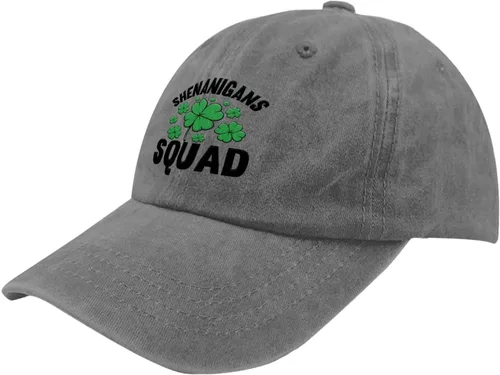 Vista 2 de Womens Baseball Caps Ash-Wednesday Vintage Hats for Women's Funny Caps Quick Dry shenaniganss Squad Sun Visor Hat