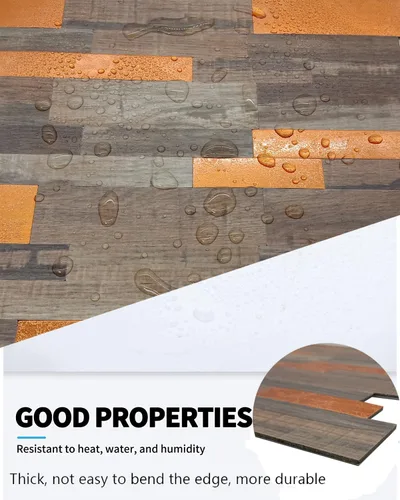 Vista 4 de XUANINY Azulejos metálicos para salpicaduras de 12 hojas, autoadhesivas, aluminio 3D, paneles de pared para cocina, baño, dormitorio, sala de estar