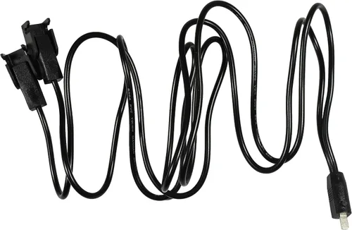 Vista 3 de HQRP Cable de alimentación universal para silla elevadora, sofá reclinable y sofá, cable de alimentación en Y de 2 pines de 42 pulgadas, compatible