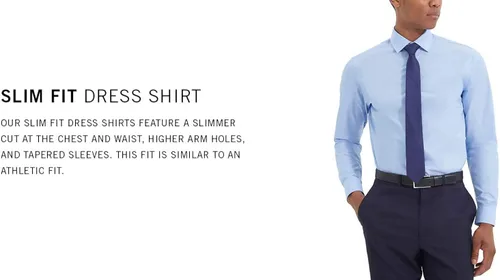 Vista 5 de Kenneth Cole Men's Dress Shirt Slim Fit Checks and Stripes (Patterned)
