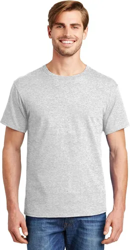 Vista 2 de Hanes Ultimate Freshiq - Camiseta interior de cuello redondo con control de olores para hombre - Multipack