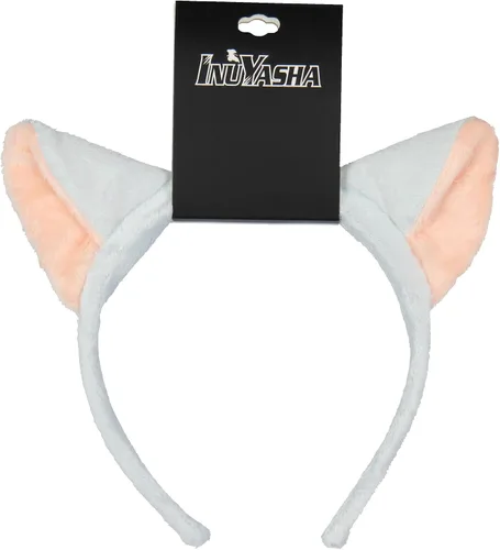 Vista 4 de Seven Times Six Inuyasha Anime Ears Cosplay Diadema Accesorio para el Cabello Blanco
