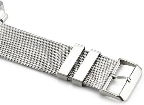 Vista 7 de Oct17 Reloj de pulsera analógico de cuarzo militar de acero inoxidable con malla de metal, correa de reloj durable, incluye subesferas, multi zona