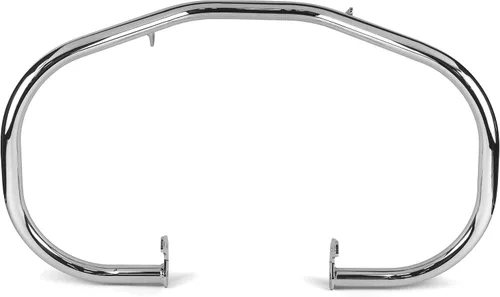 Vista 4 de Krator Protector del motor, cromo, barra de choque de carretera compatible con Honda VT750C2 Shadow Spirit 2007-2022
