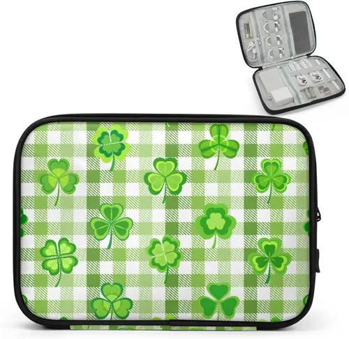 Vista 14 de Autumn Leaves Fall Electronics Travel Organizer Case, Tech Accessories Cable Storage Bag for Cords, Charger, Phone, Hard Drive