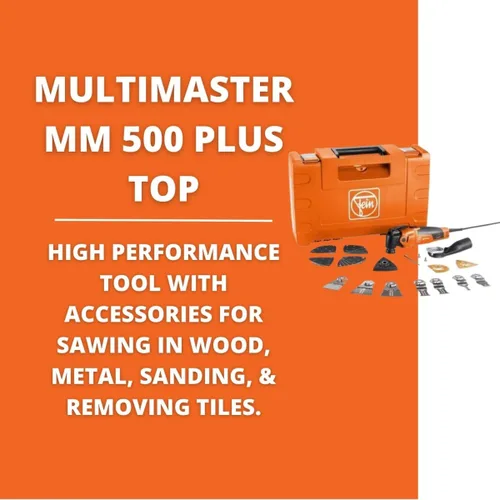 Vista 3 de Fein Multimaster MM 500 Plus Multiherramienta oscilante superior, 350 W