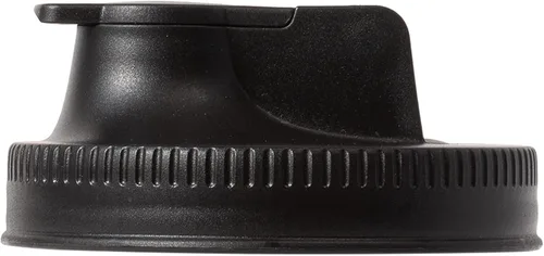 Vista 3 de Jarware 82686 - Juego de 2 tapas de boca ancha con boquilla para tarro de masón, color negro