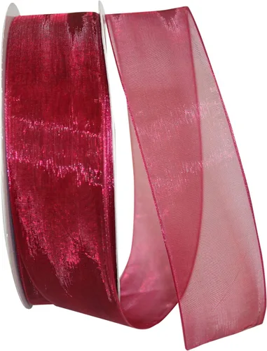 Vista 95 de Reliant Ribbon 25621-053-09C Cinta transparente de gasa, 1-1/2 pulgadas x 100 yardas, azul