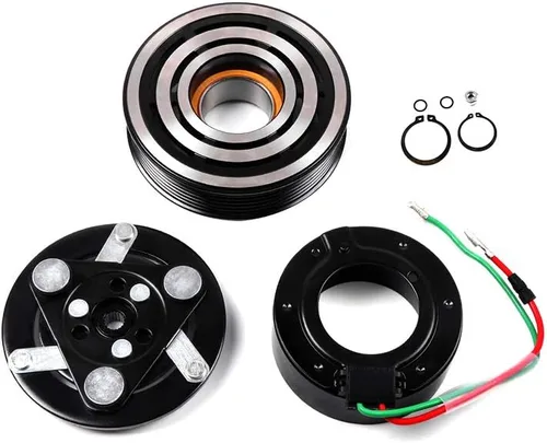 Vista 21 de cciyu Embrague del compresor del aire acondicionado para Ford Focus 2.0L 2000-2002 Asamblea de compresores de reparación de automóviles 57162 58162