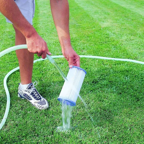 Vista 7 de Bestway 58095E - Cartucho de repuesto tipo IV o tipo B para bombas de filtro de 2500 galones por hora para mantener el agua de la piscina limpia